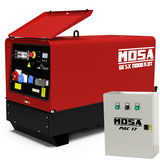 MOSA GE SX-11000 KDT - Diesel-Stromerzeuger leise-  8.8 kW - Dauerleistung 8 kW dreiphasig+ ATS