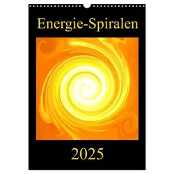 Energie-Spiralen 2025 (Wandkalender 2025 DIN A3 hoch), CALVENDO Monatskalender