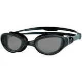 Zoggs Phantom 2.0 Black Grey Tint Smoke