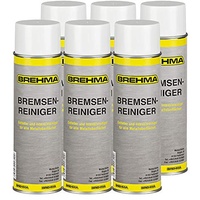 6xBREHMA Bremsenreiniger 500ml Teilereiniger Entfetter