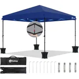 Sekey Faltpavillon 3 x 3 m inkl. 4 Seitenteile Dunkelblau