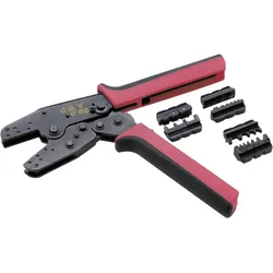 Cimco click 'n' crimp 106000 Presszangen-Set 4teilig Isolierte Kabelschuhe, Unisolierte Kabelschuhe,