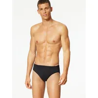 SCHIESSER Supermini Slip Uncover in Schwarz | Gr.: L