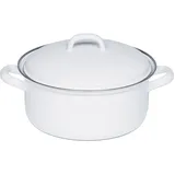 RIESS Classic Kasserolle 16 cm weiß