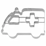 RBV Birkmann Birkmann, Ausstechform Krankenwagen, 8 cm, Edelstahl, mit Innenprägung, hochwertige Qualität, 189683