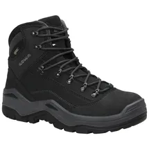 Lowa Sicherheitsstiefel Renegade Work GTX black Mid Gr.42 schwarz/schwarz Leder/Text.