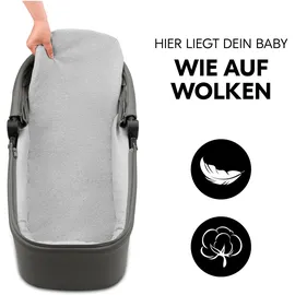 hauck Move N Care Set Multifunktionales Kinderwagen-Set, Farbe: Dark Grey