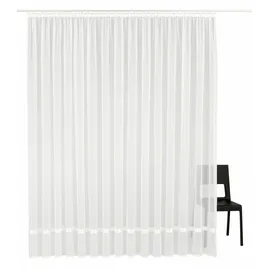 OTTO home Eby Kräuselband 300 x 145 cm Transparent/Weiß 1 St