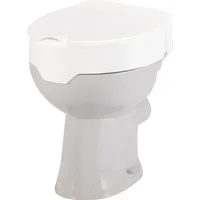 MEYRA Toilettensitzerhöhung mit Deckel 10 cm weiß