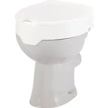 MEYRA Toilettensitzerhöhung mit Deckel 10 cm weiß