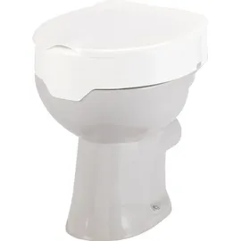 MEYRA Toilettensitzerhöhung mit Deckel 10 cm weiß