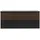 petits-meubles Waschtischunterschrank 120,6 x 52,2 x 45,8 cm Schwarz