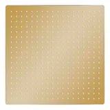 vidaXL Regenbrause Edelstahl 50x50 Cm Quadrat Golden - Vidaxl