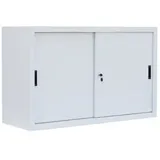 Lüllmann 550130 Aktenschrank 160,0 x 45,0 x 75,0 cm lichtgrau