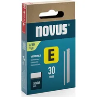 Novus Tools 044-0092 Tackernägel Typ J Produktabmessung, Länge 30mm 1000St.