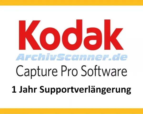 Kodak Capture Pro Support-Verlängerung Klasse G - 1 Jahr