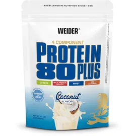 WEIDER Protein 80 Plus Kokos Pulver 500 g