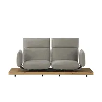 KOINOR Sofa 2-sitzig  Experio ¦ grau ¦ Maße (cm): B: 252 H: 104 T: 189