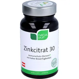 NICAPUR Zinkcitrat 30 mg Kapseln 60 St.