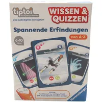 Ravensburger tiptoi Wissen & Quizzen Spannende Erfindungen von A-Z Quizspiel