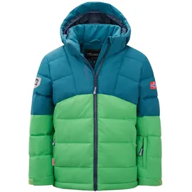TROLLKIDS Gryllefjord Jacke Dark Marine/Fresh Green 104