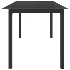 vidaXL Garten-Essgruppe 9-tlg. anthrazit 3070642
