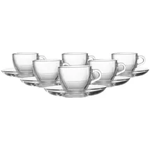 Ritzenhoff & Breker Barista Espresso-Set 0,08 l Transparent 6 St.