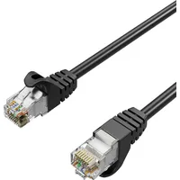 Flexline FLX FL31-39205 0,15 m Cat7, S/FTP, PUR, Schwarz