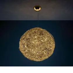 Fil de Fer, Gold/ Alu, Ø 50, 70, 100cm