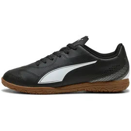 Puma Vitoria II It Jr Fußballschuh für Kinder, Unisex, Puma Schwarz Puma Weiß, 4 UK