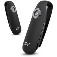Hihey Mini Kamera 1080P Full HD Dash Cam Camcorder Für Polizei/Motorrad/Fahrrad/Sport (007 Mini Kamera)