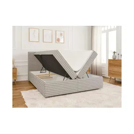S-Style Boxbett 165 x 110 cm H3 Grau