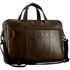 LEONHARD HEYDEN Porto Aktentasche Leder 39 cm braun