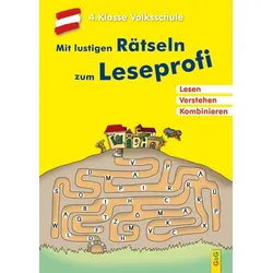 Mit lustigen Rätseln zum Leseprofi - 4. Klasse Volksschule