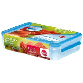 Emsa Frischhaltedose CLIP & CLOSE 6,0 cm hoch transparent 1,65 l, 1 St.