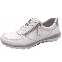 Gabor Sneaker Low Damen Weiß/Silber 38,5