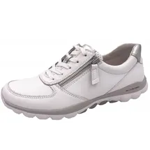 Gabor Sneaker Low Damen Weiß/Silber 38,5