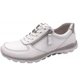 Gabor Sneaker Low Damen Weiß/Silber 38,5