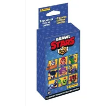 Panini Brawl Stars Trading Cards Blister 5 Hüllen + 2 Karten Limited Edition