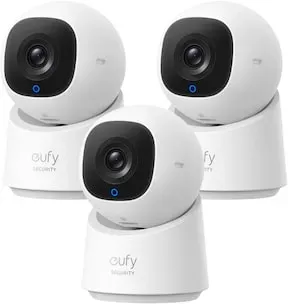 eufyCam C220 Überwachungskamera 2K Indoor • 3er Pack