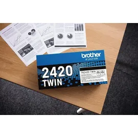 Brother TN-2420 schwarz 2er Set