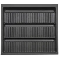 SOTech ORGA-BOX-3 Gewürzgläsereinsatz Tiefe 473 mm Höhe 50,5 mm Anthrazit Schubladeneinsätze Breite 491 mm