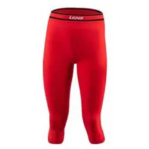 Lenz Merino 6.0 3/4 Baselayer-hose - Black / Red - M