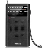 Benss Kleine Radios Tragbares AM FM, Transistorradios 2AA Batteriebetrieben mit bestem Empfang, Radio mit Lautsprecher & Kopfhöreranschluss, Taschenradio für Indoor, Outdoor und Notfall