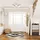Relaxdays Schubladenschrank 31,5 x 99,5 x 31,5 cm Braun / Mehrfarbig
