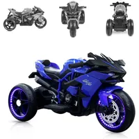 Moni Elektro-Kindermotorrad Ninja blau (12 V)