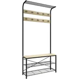 VCM Taliro 100 x 40 x 30 cm braun / braun