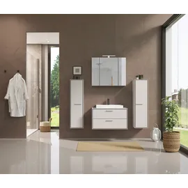 Germania Sovana Midischrank 31 x 112 x 31 cm Braun