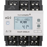 eQ-3 Homematic IP Jalousieaktor für Hutschienenmontage, 4-fach,