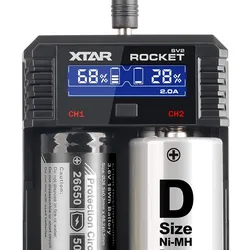 Xtar Charger SV2 2 Schacht Schnell Ladegerät